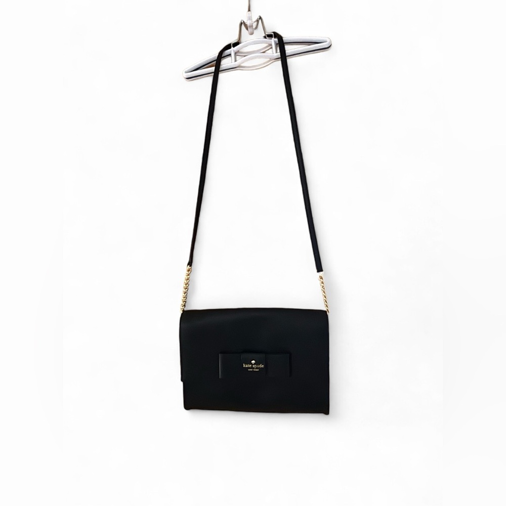 Kate Spade Robinson Street Zanni Leather Shoulder Bag with Bow